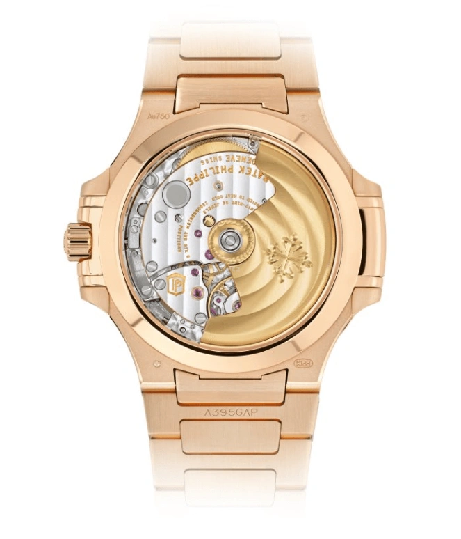 Patek Philippe,Nautilus 35.20mm,35.20mm,Rose Gold,Cognac,Rose Gold,Automatic,Day,45hours,Victoria Beckham,Posh Spice,7118,7118/1300R-001