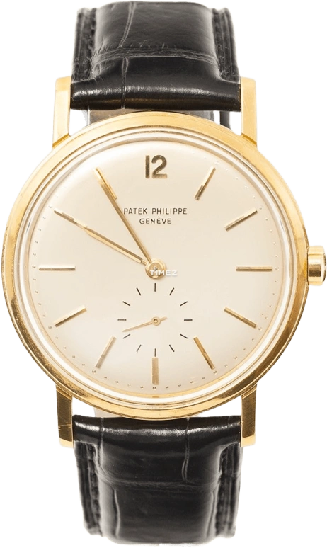 Patek Philippe,Calatrava 36mm,36mm,Yellow Gold,White,Automatic,In-house Caliber,Sapphire,2584J