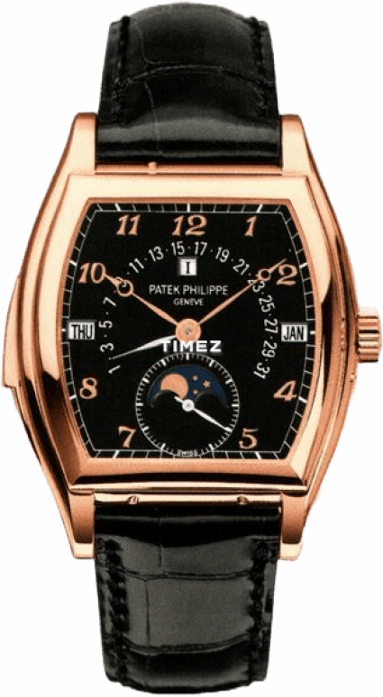 Patek Philippe,Grand Complications 46.40mm,46.40mm,Rose Gold,Black,Handwound,Moonphase,Perpetual Calendar,Month,Date,72hours,In-house Caliber,5013R,5013R-010