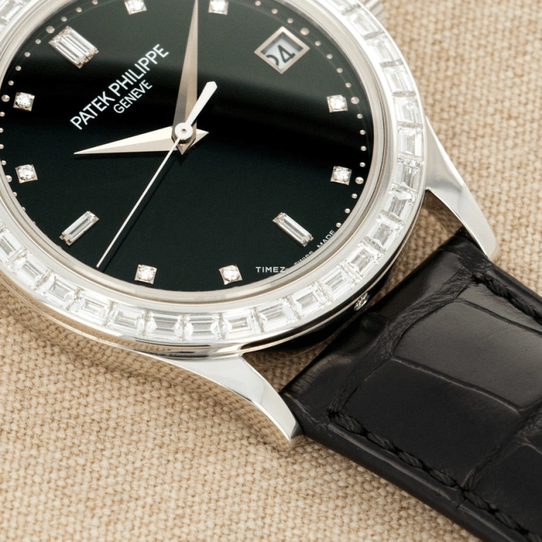 Patek Philippe,Calatrava 38mm,38mm,Platinum,Black,Automatic,Day,45hours,5298P,5298P-010