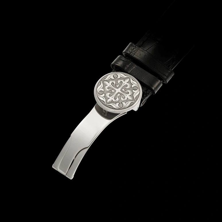 Patek Philippe,Grand Complications 38mm,38mm,White Gold,White,Automatic,Moonphase,Perpetual Calendar,Leap Year,Month,45hours,In-house Caliber,5160G,5160G/500G-001