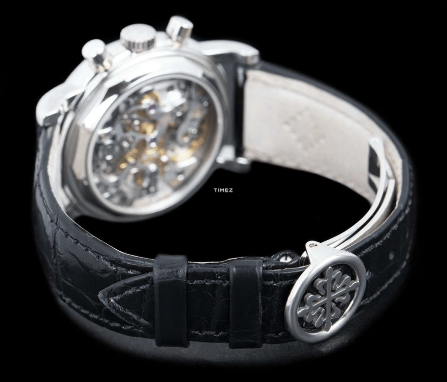 Patek Philippe,Grand Complications 36mm,36mm,White Gold,Black,Handwound,Chronograph,Moonphase,Perpetual Calendar,Leap Year,60hours,In-house Caliber,3970EP,3970EP-029