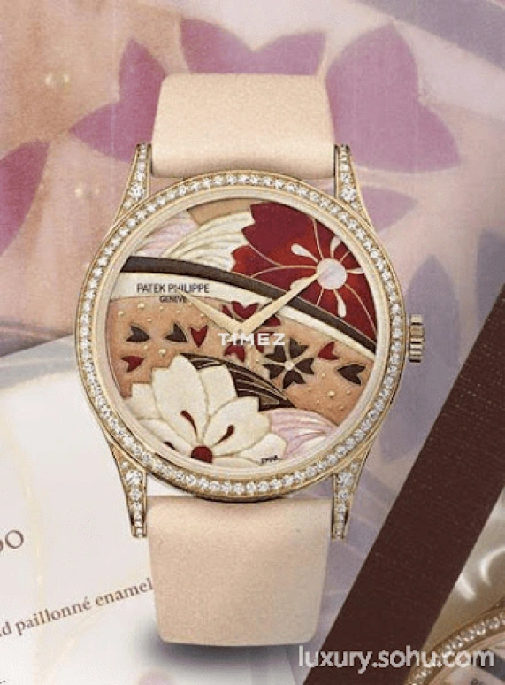 Patek Philippe,Calatrava 38mm,38mm,Rose Gold,Red,Pink,Multi-Color,Automatic,48hours,In-house Caliber,5077,5077/100R-013