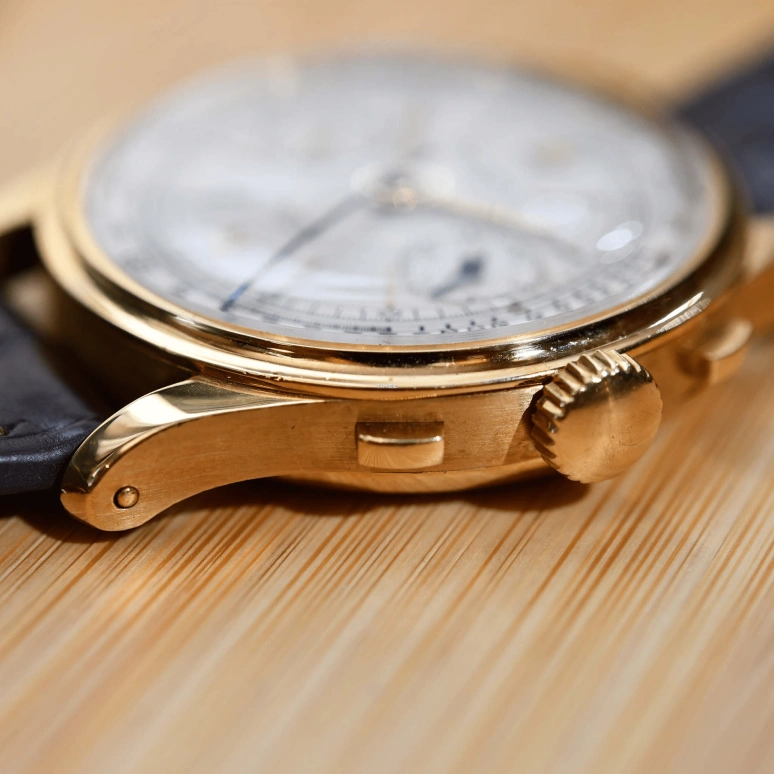 Patek Philippe,Other 36mm,36mm,Yellow Gold,White,Automatic,Chronograph,55hours,530J