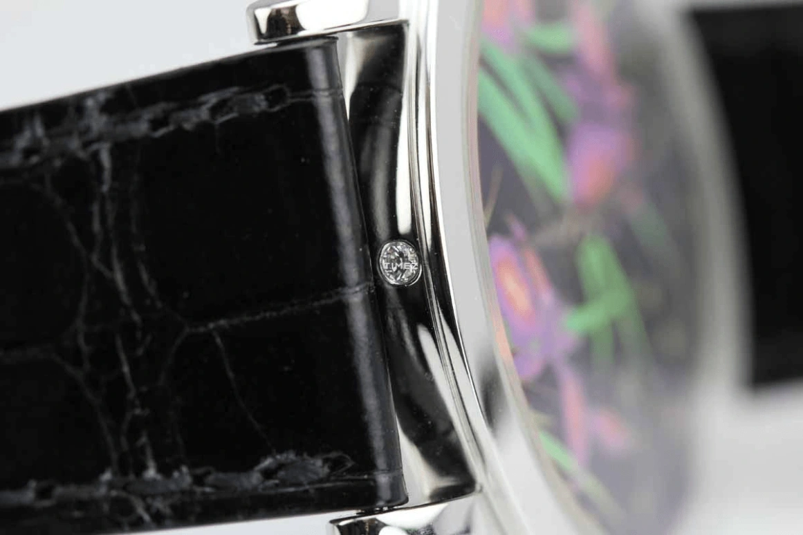 Patek Philippe,Calatrava 37mm,37mm,Platinum,Multi-Color,Green,Black,Pink,Automatic,48hours,In-house Caliber,5077P,5077P-087