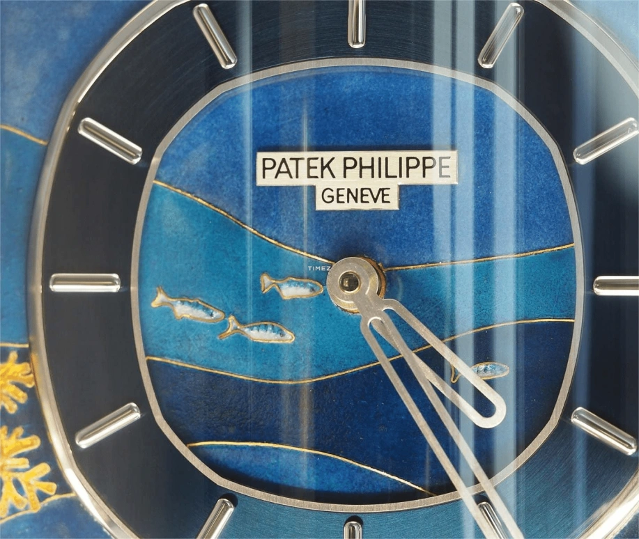 Patek Philippe,Dome Clocks ,Blue,Electromechanical,In-house Caliber,Enamel,20131M,20131M-001