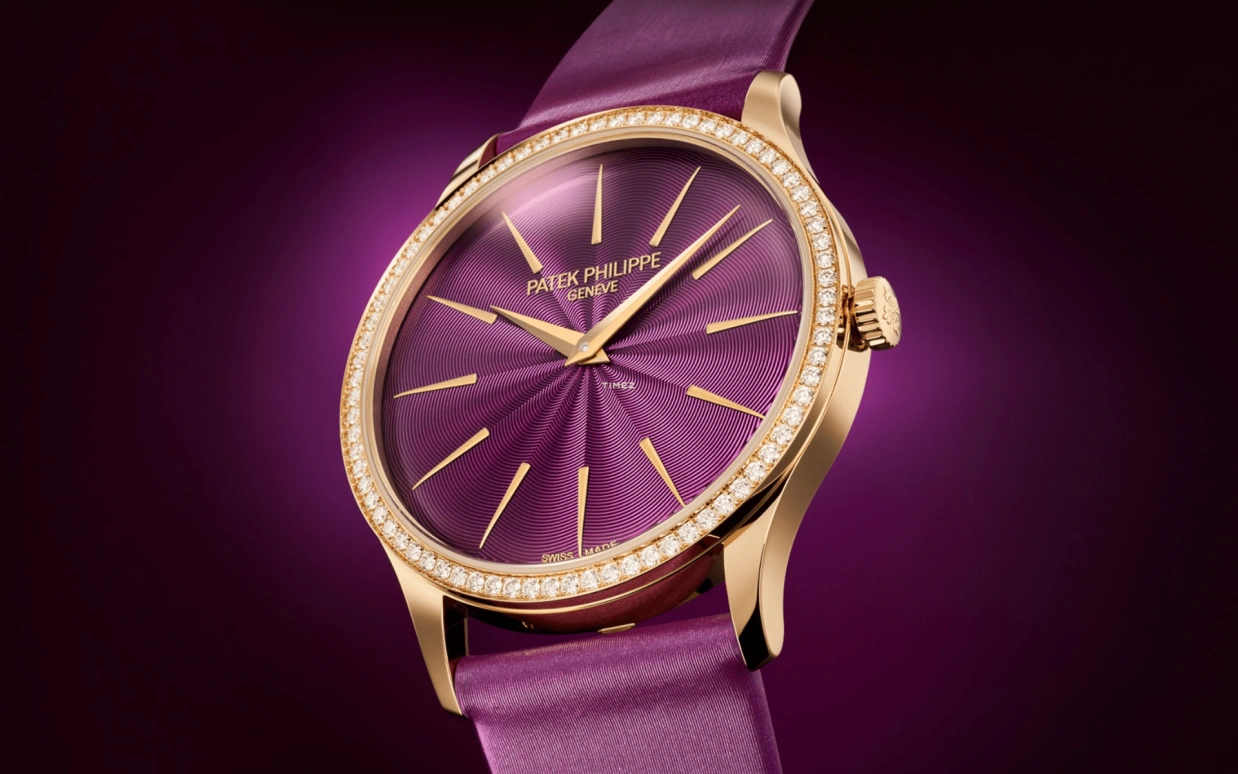 Patek Philippe,Calatrava 35mm,35mm,Rose Gold,Purple,Rose Gold,Automatic,48hours,In-house Caliber,4997,4997/200R-001