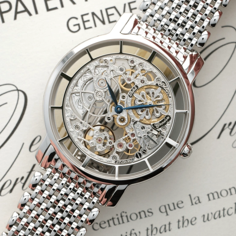 Patek Philippe,Complications 39mm,39mm,White Gold,Skeleton,Automatic,48hours,In-house Caliber,Caleb Williams,5180,5180/1G-010