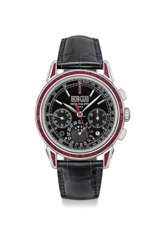Patek Philippe,Grand Complications 41mm,41mm,Platinum,Black,Handwound,Chronograph,Moonphase,Perpetual Calendar,Leap Year,65hours,In-house Caliber,5271,5271/12P-001