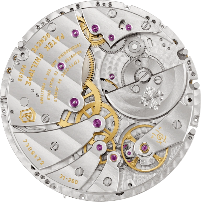 Patek Philippe,Grand Complications 41.30mm,41.30mm,Platinum,Blue,Handwound,Moonphase,Leap Year,Month,Date,38hours,In-house Caliber,5236P,5236P-001