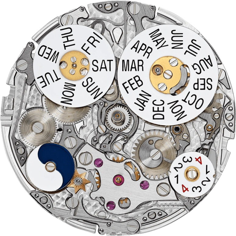 Patek Philippe,Grand Complications 40mm,40mm,White Gold,Rose,Automatic,Moonphase,Perpetual Calendar,Leap Year,Month,45hours,In-house Caliber,5320G,5320G-011