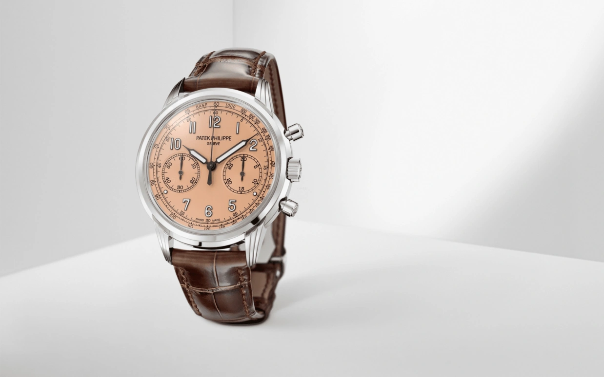 Patek Philippe,Complications 41mm,41mm,White Gold,Rose,Handwound,Chronograph,Column Wheel,5172G,5172G-010