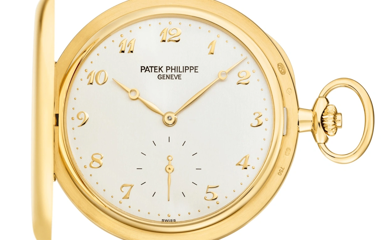 Patek Philippe,Pocket Watches 48mm,48mm,Yellow Gold,Silver,Handwound,50hours,In-house Caliber,980J,980J-011