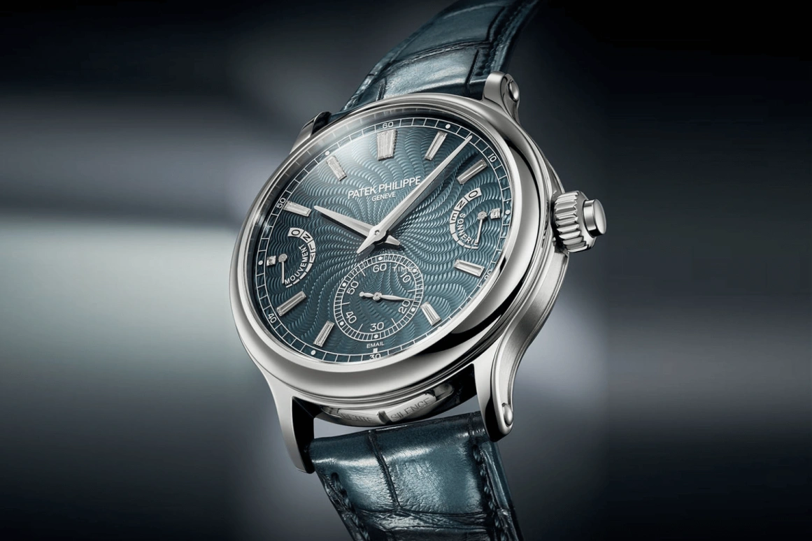 Patek Philippe,Gondolo 44.80mm,44.80mm,Stainless Steel,Blue,Green,Handwound,Power Reserve Indicator,Minute Repeater,Grande Sonnerie,Petite Sonnerie,72hours,In-house Caliber,6301A,6301A-010