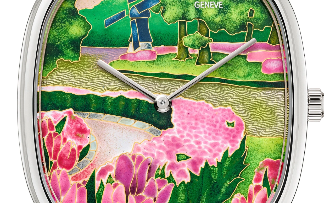 Patek Philippe,Golden Ellipse ,White Gold,Pink,Green,Multi-Color,Automatic,48hours,In-house Caliber,5738,5738/50G-035