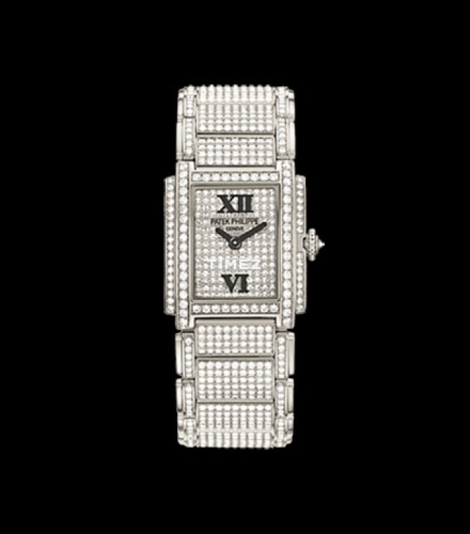 Patek Philippe,Twenty~4 22mm,22mm,White Gold,Silver,Handwound,38hours,In-house Caliber,4909,4909/50G-001