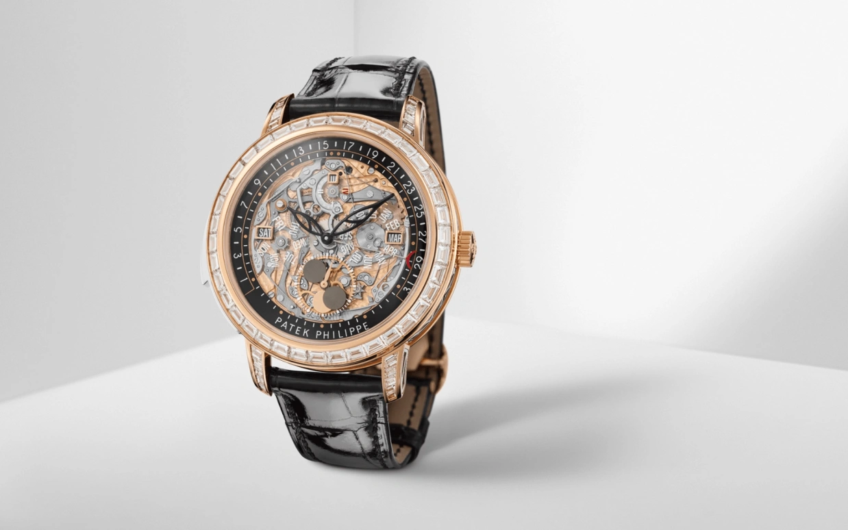 Patek Philippe,Grand Complications 43mm,43mm,White Gold,Rose Gold,Skeleton,Automatic,Moonphase,Perpetual Calendar,Leap Year,Month,48hours,In-house Caliber,JAY-Z,Jazzy,JAY Z,5304,5304/301R-001