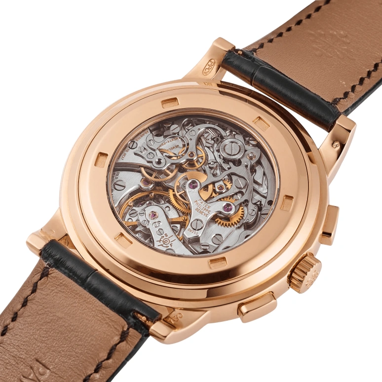 Patek Philippe,Complications 42mm,42mm,Red Gold,Silver,Handwound,Chronograph,60hours,5070R,5070R-001