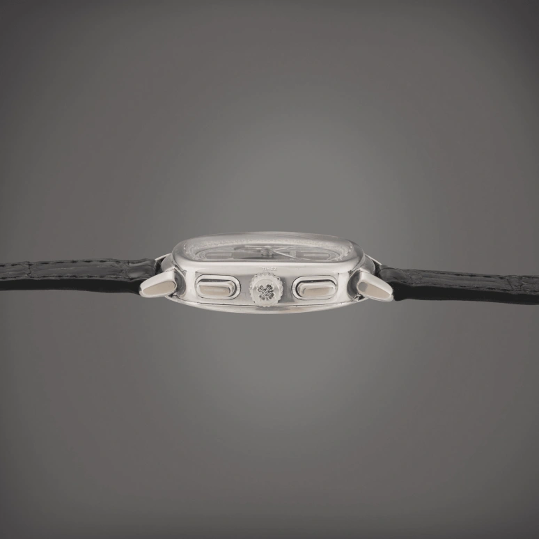 Patek Philippe,Complications 35x39mm,35x39mm,White Gold,Grey,Handwound,Chronograph,65hours,7071G,7071G-010