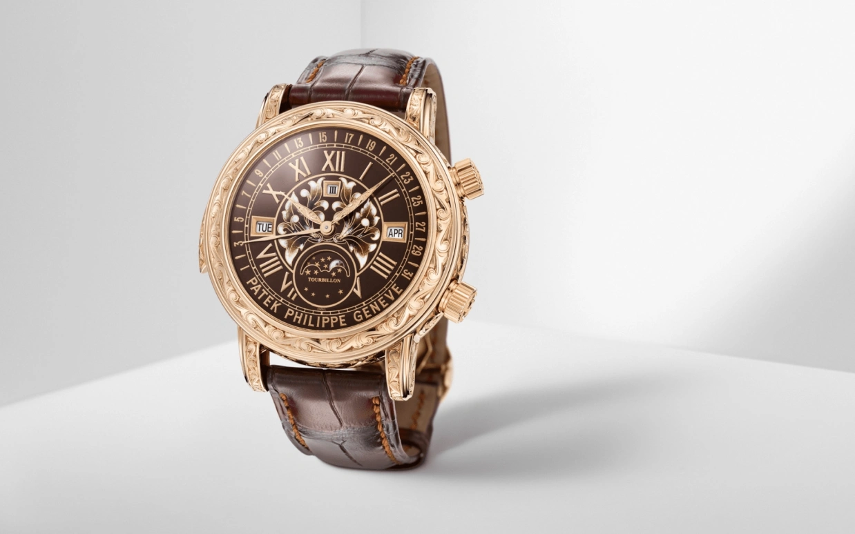 Patek Philippe,Grand Complications 44mm,44mm,Rose Gold,Black,Brown,Handwound,Moonphase,Perpetual Calendar,Leap Year,Month,48hours,In-house Caliber,Anant Ambani,Wilber Pan,Will Pan,JAY-Z,Jazzy,JAY Z,6002R,6002R-001