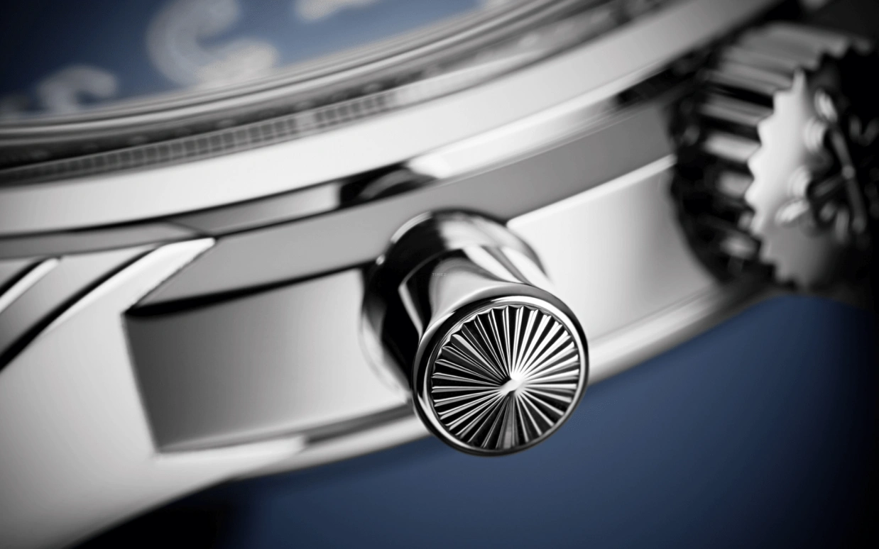 Patek Philippe,Complications 41mm,41mm,White Gold,Blue,Handwound,Chronograph,Column Wheel,5172G,5172G-001