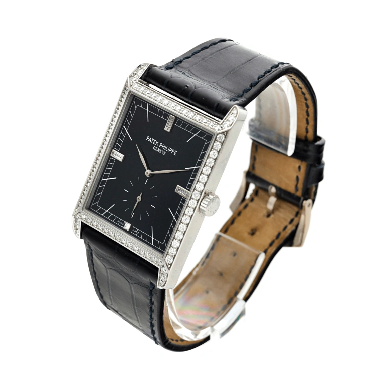 Patek Philippe,Gondolo 43mm,43mm,White Gold,Blue,Handwound,44hours,In-house Caliber,5112G