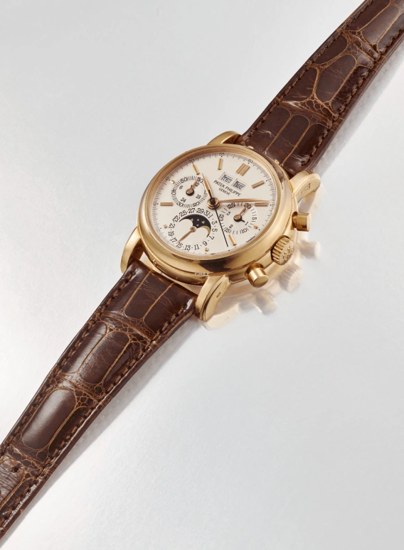 Patek Philippe,Grand Complications 36mm,36mm,Rose Gold,White,Handwound,Chronograph,Moonphase,Perpetual Calendar,Leap Year,60hours,In-house Caliber,3971,3971/E
