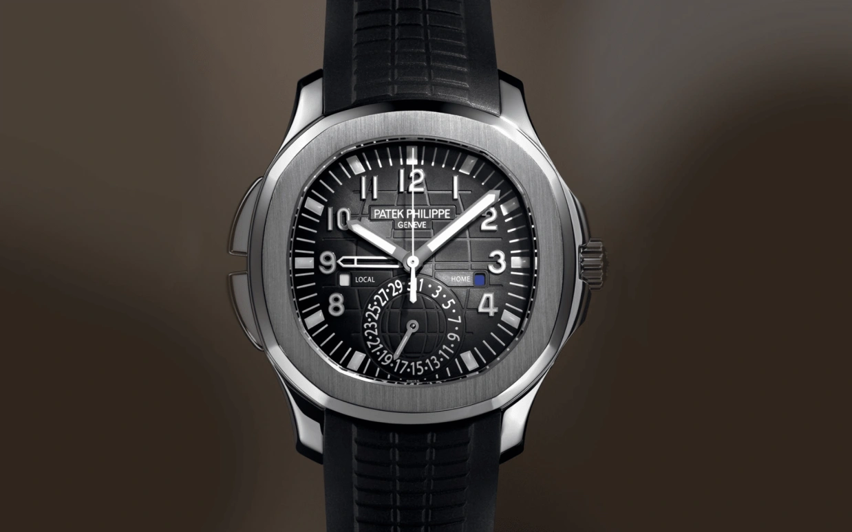 Patek Philippe,Aquanaut 40.80mm,40.80mm,Stainless Steel,Black,Automatic,Day,Dule Time,Lautaro Martínez,5164A,5164A-001