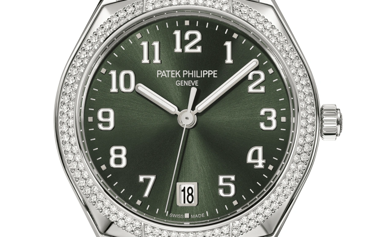 Patek Philippe,Twenty~4 36mm,36mm,Stainless Steel,Green,Automatic,Day,45hours,7300,7300/1200A-011