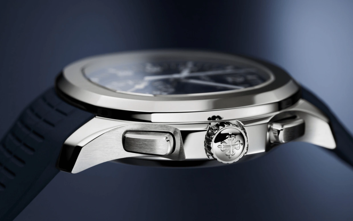 Patek Philippe,Aquanaut 42.20mm,42.20mm,White Gold,Blue,Automatic,Chronograph,Day,Max Verstappen,Lionel Messi,La Pulga,GOAT,5968G,5968G-001