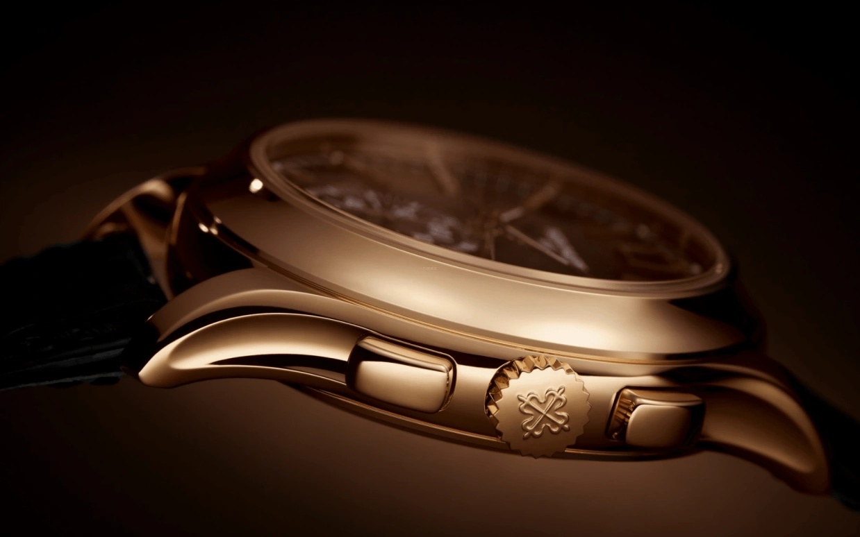 Patek Philippe,Complications 42mm,42mm,Rose Gold,Brown,Automatic,Chronograph,Annual Calendar,Month,Date,45～55hours,In-house Caliber,5905R,5905R-001