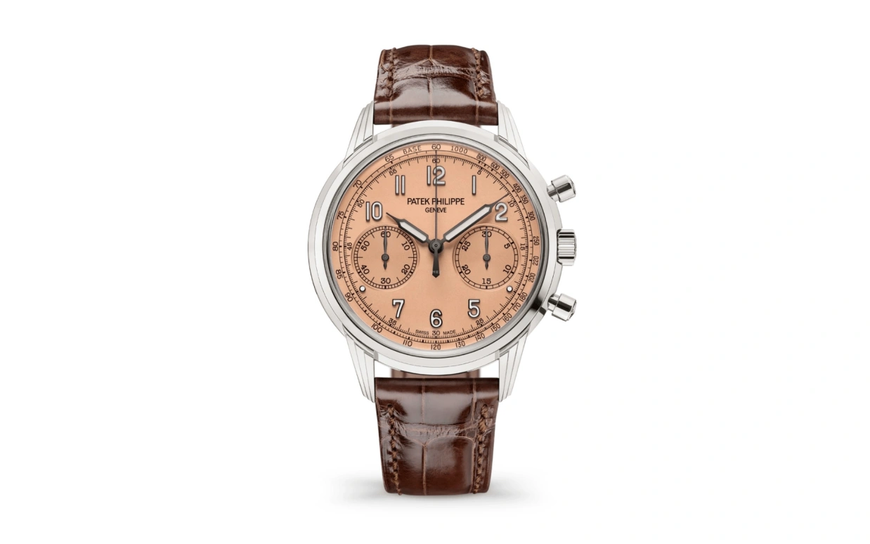 Patek Philippe,Complications 41mm,41mm,White Gold,Rose,Handwound,Chronograph,Column Wheel,5172G,5172G-010