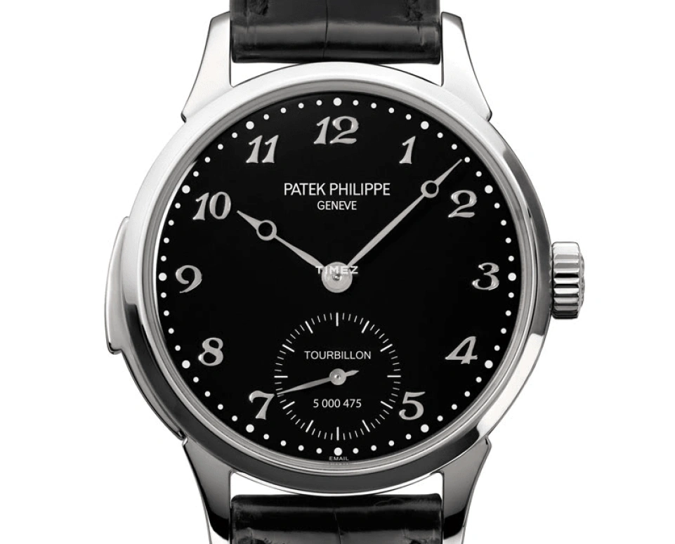 Patek Philippe,Grand Complications 33mm,33mm,Stainless Steel,Black,Handwound,Tourbillon Escapement,Minute Repeater,3939HA,3939HA-010