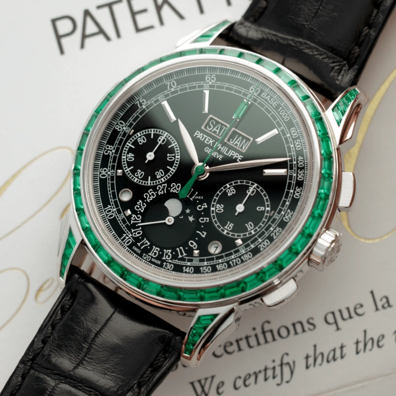 Patek Philippe,Grand Complications 41mm,41mm,Platinum,Black,Handwound,Chronograph,Moonphase,Perpetual Calendar,Leap Year,65hours,In-house Caliber,Mark Robert Michael Wahlberg,Mark Wahlberg,Marky Mark,5271,5271/13P-001
