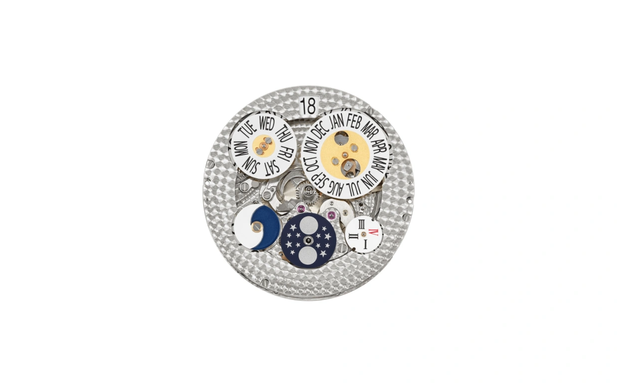 Patek Philippe,Grand Complications 42mm,42mm,White Gold,Blue,Automatic,Chronograph,Monopoussoir,Moonphase,Perpetual Calendar,48hours,In-house Caliber,5308G,5308G-001