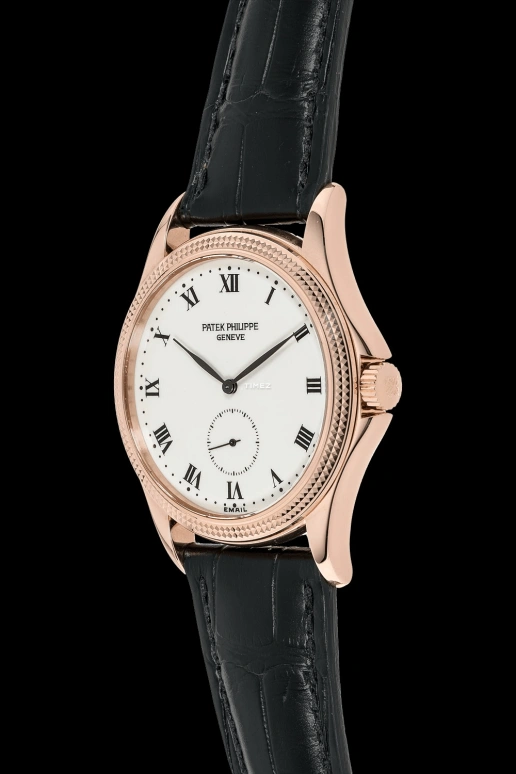 Patek Philippe,Calatrava 35mm,35mm,Rose Gold,White,Handwound,44hours,In-house Caliber,5115R,5115R-001
