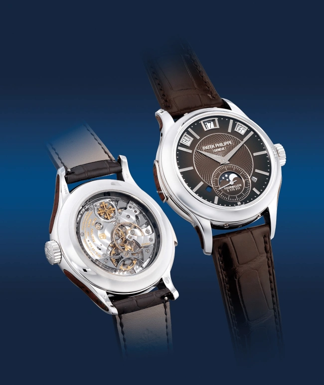 Patek Philippe,Grand Complications 41mm,41mm,Platinum,Brown,Handwound,Moonphase,Perpetual Calendar,Leap Year,Month,48hours,In-house Caliber,5207,5207/700P-001