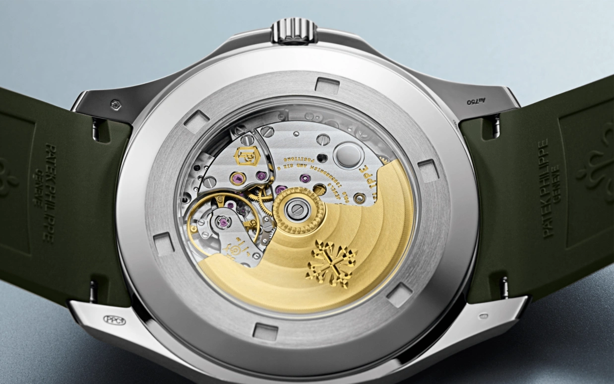 Patek Philippe,Aquanaut 42.20mm,42.20mm,White Gold,Green,Automatic,45hours,In-house Caliber,Tom Holland,Wilber Pan,Will pan,5168G,5168G-010