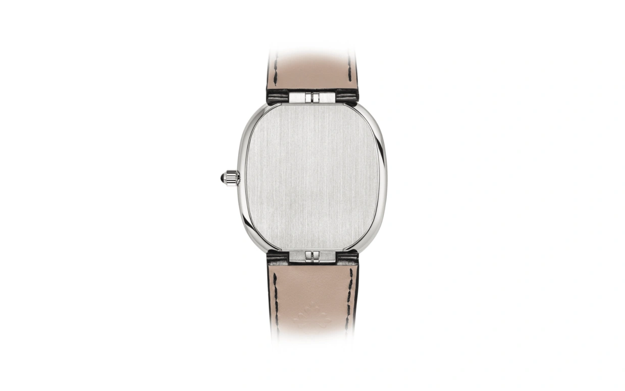 Patek Philippe,Golden Ellipse 34.50mm,34.50mm,White Gold,Black,Automatic,48hours,In-house Caliber,5738,5738/51G-001
