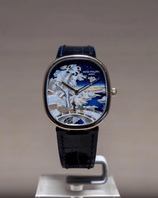 Patek Philippe,Golden Ellipse 34.50mm,34.50mm,White Gold,Multi-Color,Automatic,48hours,In-house Caliber,5738,5738/50G-025