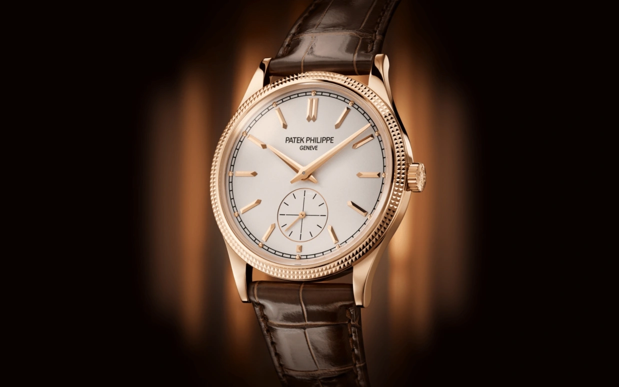 Patek Philippe,Calatrava 39mm,39mm,Rose Gold,Silver,Handwound,65hours,In-house Caliber,6119R,6119R-001