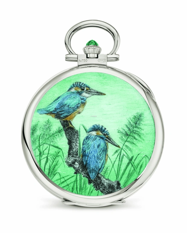 Patek Philippe,Pocket Watches ,White Gold,Green,Handwound,42hours,In-house Caliber,992,992/148G