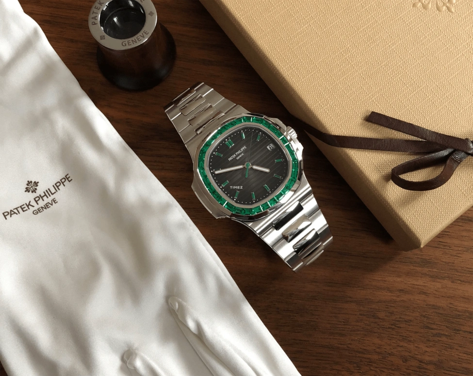 Patek Philippe,Nautilus 40mm,40mm,Platinum,Black,Automatic,Day,45hours,Hardik Pandya,AP DHILLON,5711,5711/113P-001