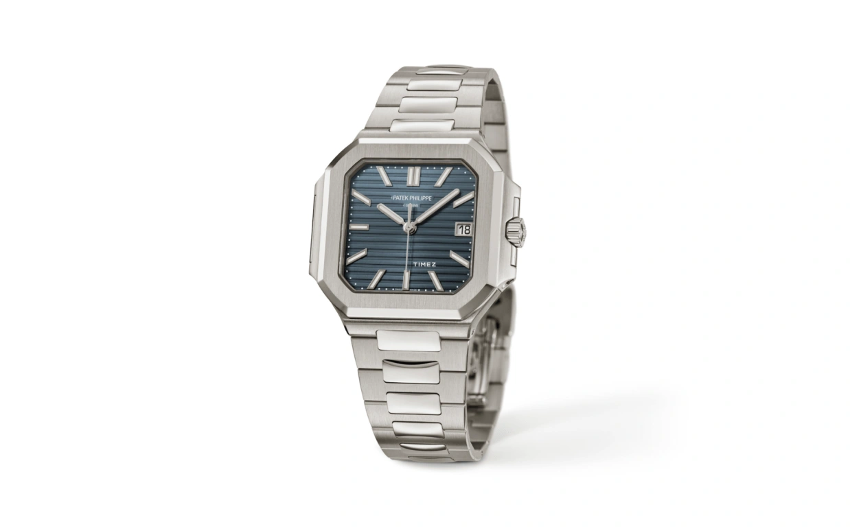 Patek Philippe,Cubitus 40mm,40mm,White Gold,Blue,Automatic,Day,45hours,7128,7128/1G-001