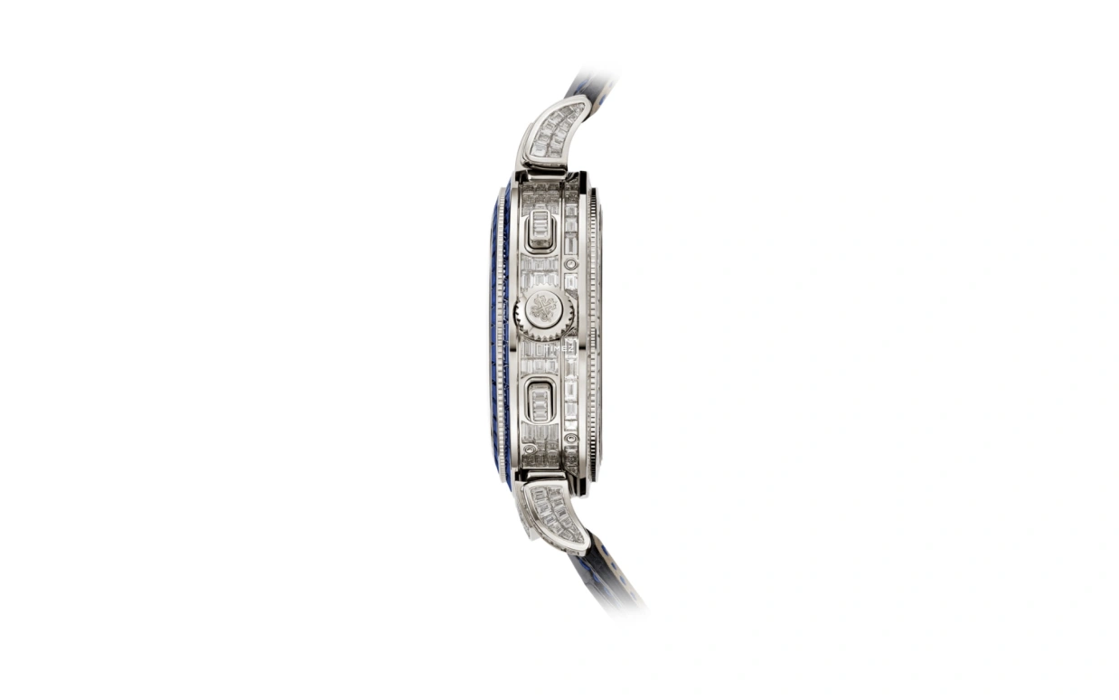 Patek Philippe,Grand Complications 49.40mm,49.40mm,White Gold,Black,Handwound,Moonphase,Perpetual Calendar,Leap Year,Month,72hours,In-house Caliber,6300,6300/401G-001