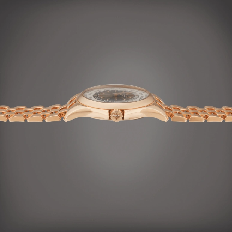 Patek Philippe,Complications 39.50mm,39.50mm,Rose Gold,Brown,White,Automatic,World Time,Day / Night Indication,5130,5130/1R-011