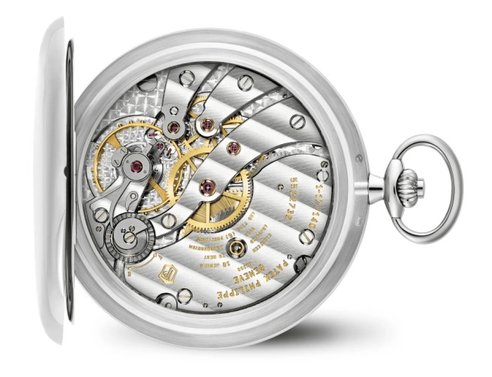 Patek Philippe,Pocket Watches 48mm,48mm,White Gold,Silver,Handwound,50hours,In-house Caliber,980G,980G-010
