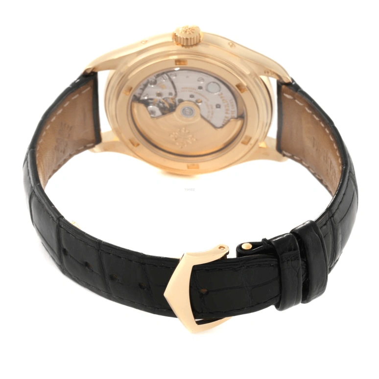 Patek Philippe,Complications 39mm,39mm,Yellow Gold,Grey,Automatic,Moonphase,Annual Calendar,Month,Date,45hours,In-house Caliber,5146J,5146J-010