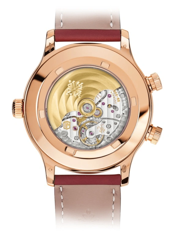 Patek Philippe,Complications 42mm,42mm,Rose Gold,Brown,Automatic,Day,Dule Time,Day / Night Indication,5524R,5524R-001
