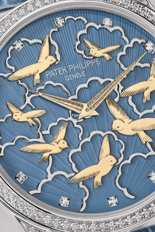 Patek Philippe,Calatrava 37mm,37mm,White Gold,Blue,Automatic,48hours,In-house Caliber,5077,5077/101G-010